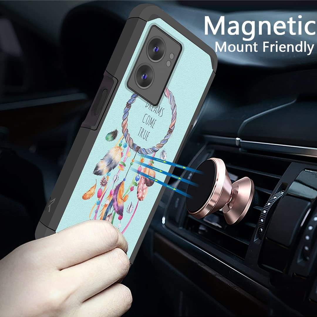 Hrwireless Compatible for Oneplus Nord N300 5G Phone Case Cover, Heavy Duty (Magnetic Mount Friendly) Series with Premium Minimalistic Design for Accidental Drops for Men Women Girls Boys  HRWireless   