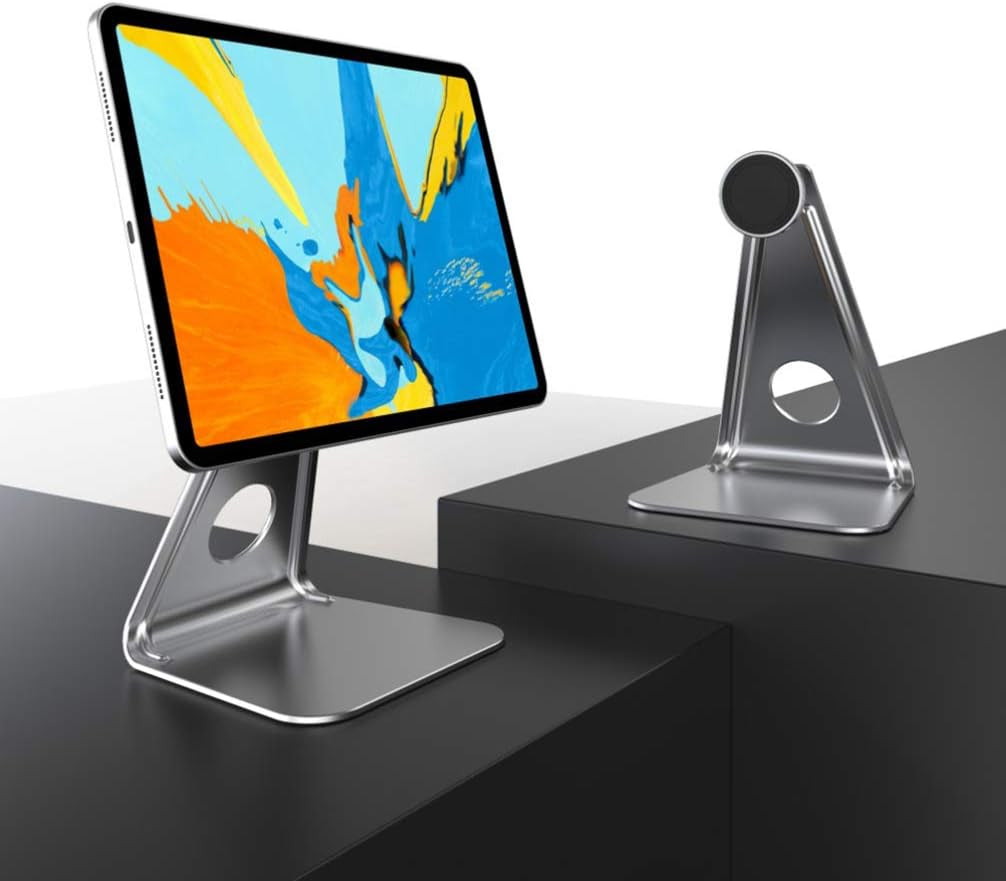 OSALADI Tablet Stand Tablet Holder Desktop Stand Magnetic Laptop Stand Notebook Holder Multifunction Cellphone Mount for Desk Table Tablet Holder Desktop Stand Tablet Holder  OSALADI   