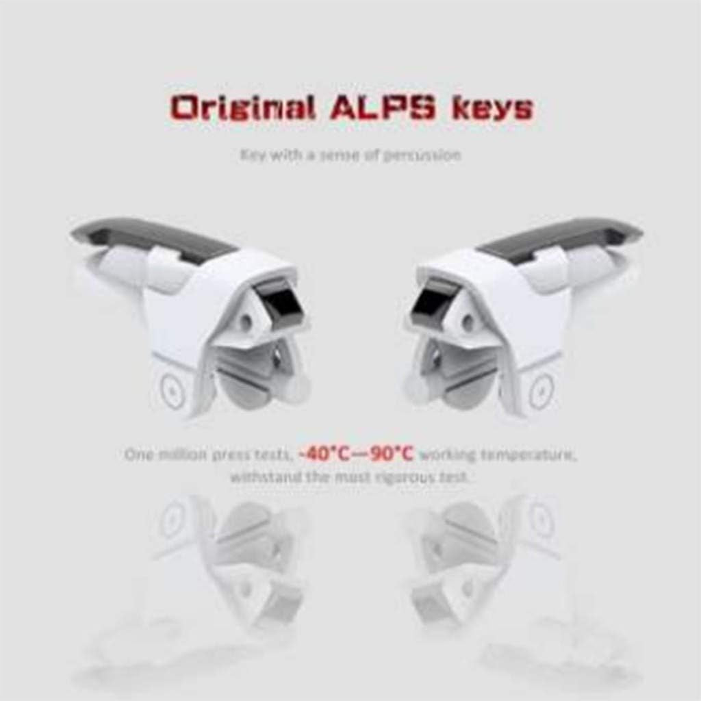 Gadgets Appliances Gaming Trigger PUBG Mobile Game Fire Button Aim Key Smart Phone Gaming Trigger L1 R1 Controller (Set of 1)  GA   