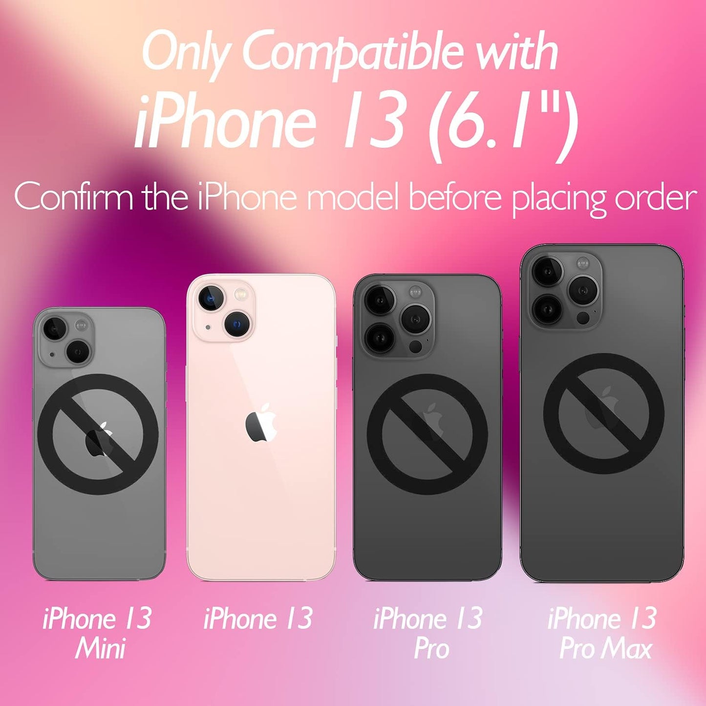 Shacoryze Back Screen Protector for Iphone 13 [2-Pack], Rear Tempered Glass [Haptic Touch] Temper Glass Film Premium HD Clarity Anti-Fingerprint/Scratch Compatible with Iphone 13 (6.1 Inch)  Shacoryze   