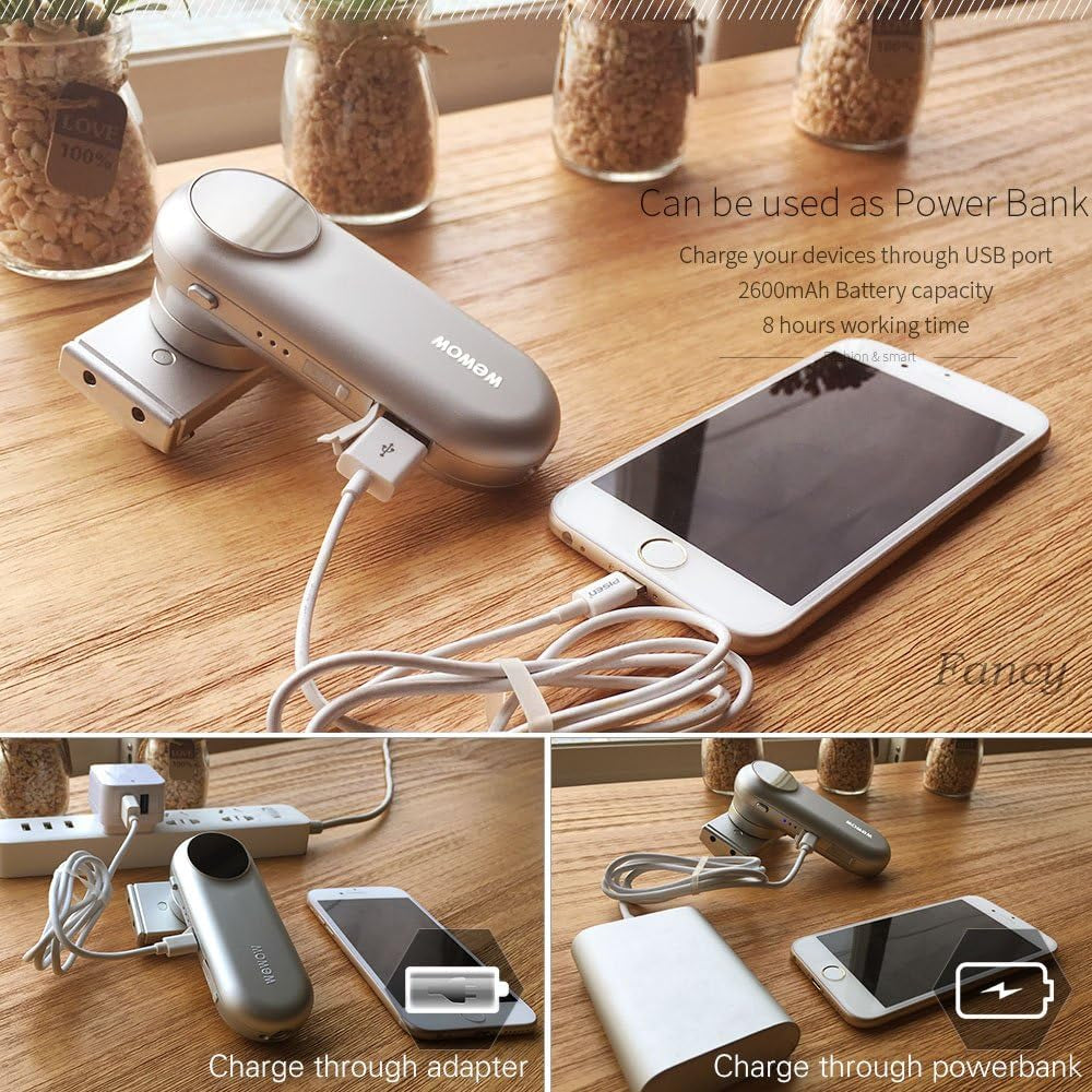 ERYUE Fancy, Fancy 1 Axis Handheld Smartphone Gimbal Video Stabilizer for Live Show Selfie Video Creation for All Brands of Smartphone under 6 Inches  ERYUE   