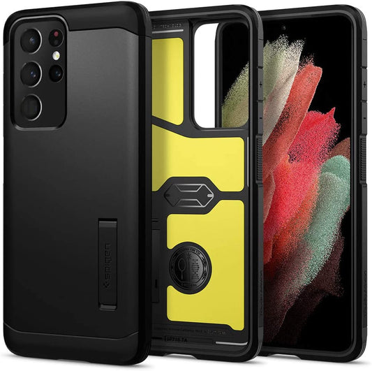 Spigen Tough Armor [Extreme Protection Tech] Designed for Galaxy S21 Ultra Case (2021) - Black  Spigen   