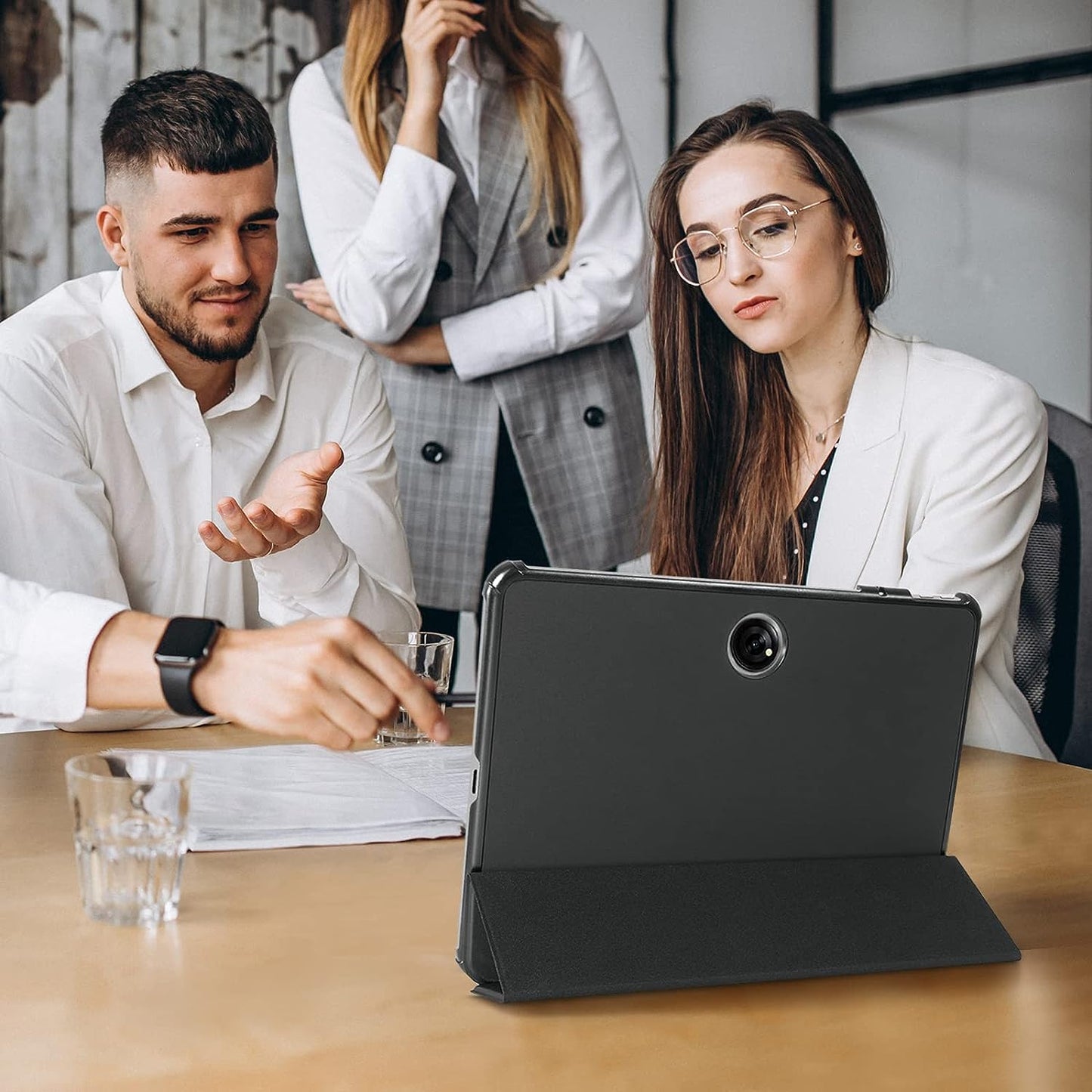 Cobak Case for Oneplus Pad, Slim Stand Hard Back Shell Protective Smart Cover Case for Oneplus Pad 11.6" 2023 Release, Black  CoBak   