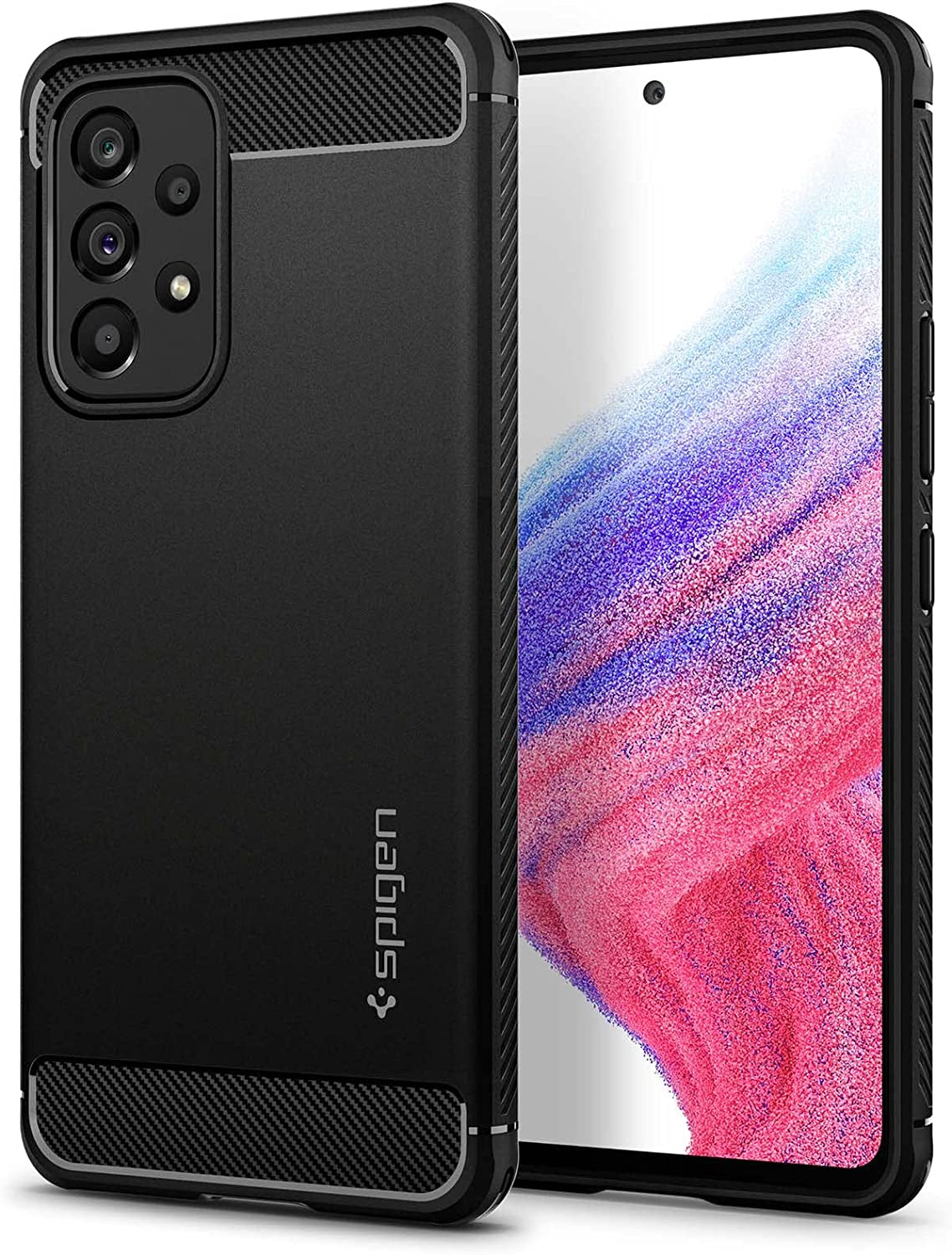 Spigen Rugged Armor Designed for Galaxy A53 5G Case (2022) - Matte Black  Spigen   