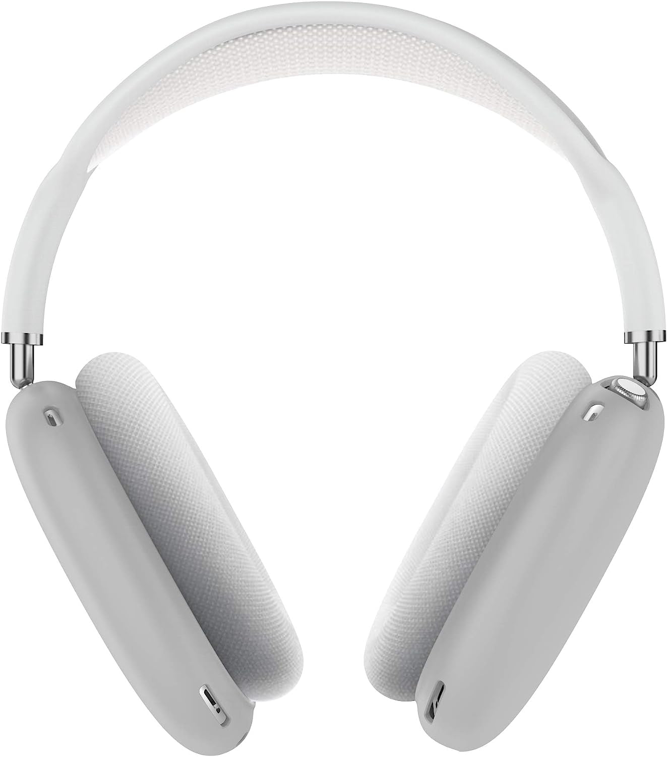 Headphones Protective Case Compatible with Airpods Max Headphones ,Soft Silicone Earbuds Cover Cases for Airpods Max Headphones Accessories (Gray)  Chofit   