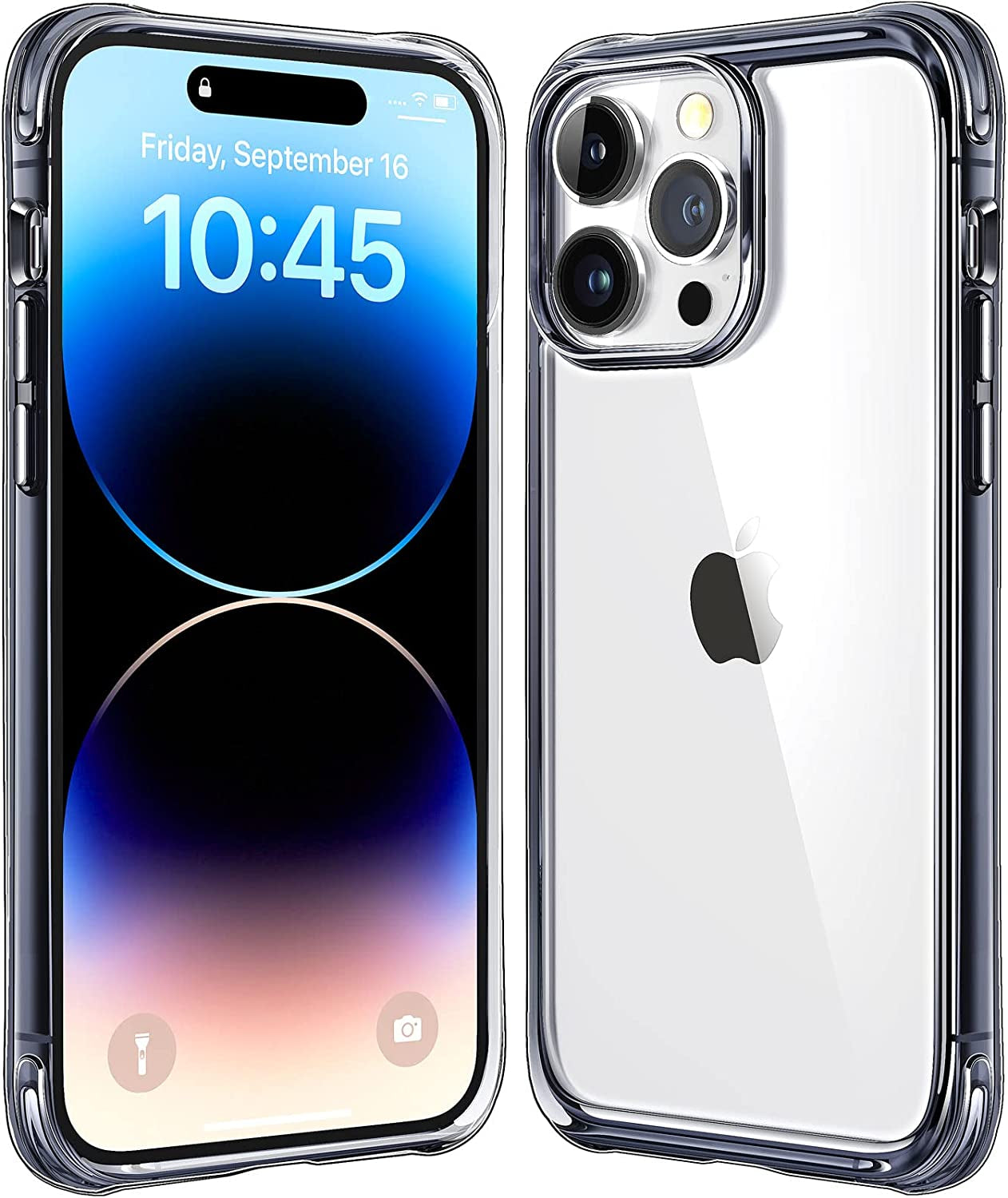 Mkeke for Iphone 14 Pro Max Case Clear Magnetic Version Work with Magsafe Non Yellowing Shockproof Case with Military Grade Protection for Apple Iphone 14 Pro Max 2022  Shenzhen Make Technology Company Limited Black  Clear  