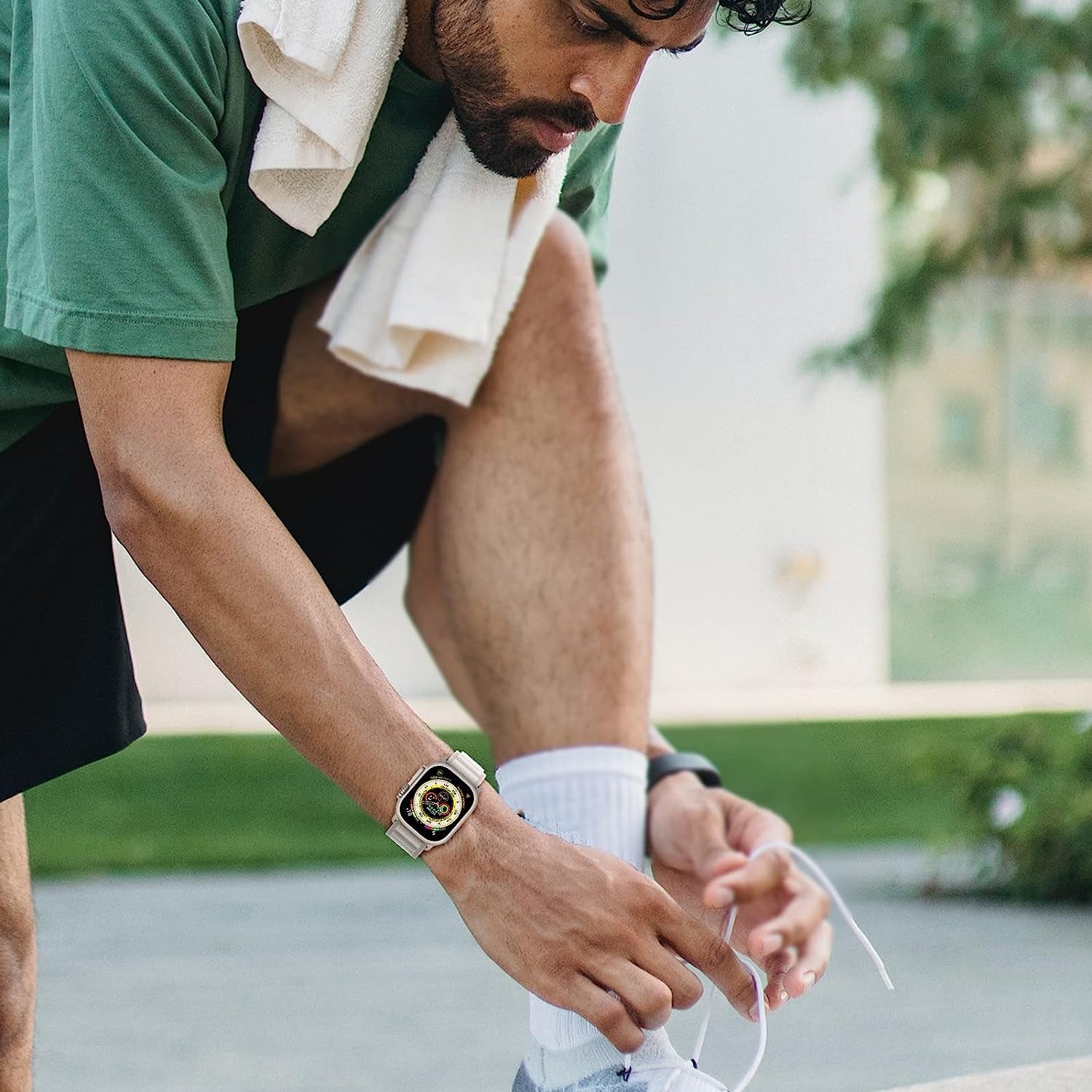 Alpine Loop for Apple Watch Band 49Mm 45Mm 41Mm 44Mm 40Mm 42Mm 38Mm, Iwatch Bands Nylon Sport Strap Women Men G-Hook Bracelet Wristband for Apple Watch Ultra Band Series 8 7 6 5 4 3 2 1 Series SE  ALMNVO   