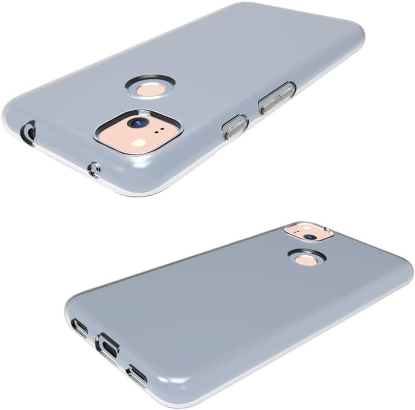 CAVEKEAP Google Pixel 4A 4G Case Clear,Slim Thin Soft Silicone TPU Flexible Skin Shockproof Anti-Scratch Protective Phone Cover, Crystal Clear  CAVEKEAP   