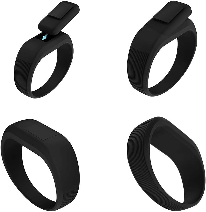 QGHXO Band for Garmin Vivofit Jr/Vivofit Jr. 2, Soft Silicone Replacement Watch Band Strap for Garmin Vivofit Jr/Vivofit Jr. 2 Activity Tracker, Small, Large  QGHXO   