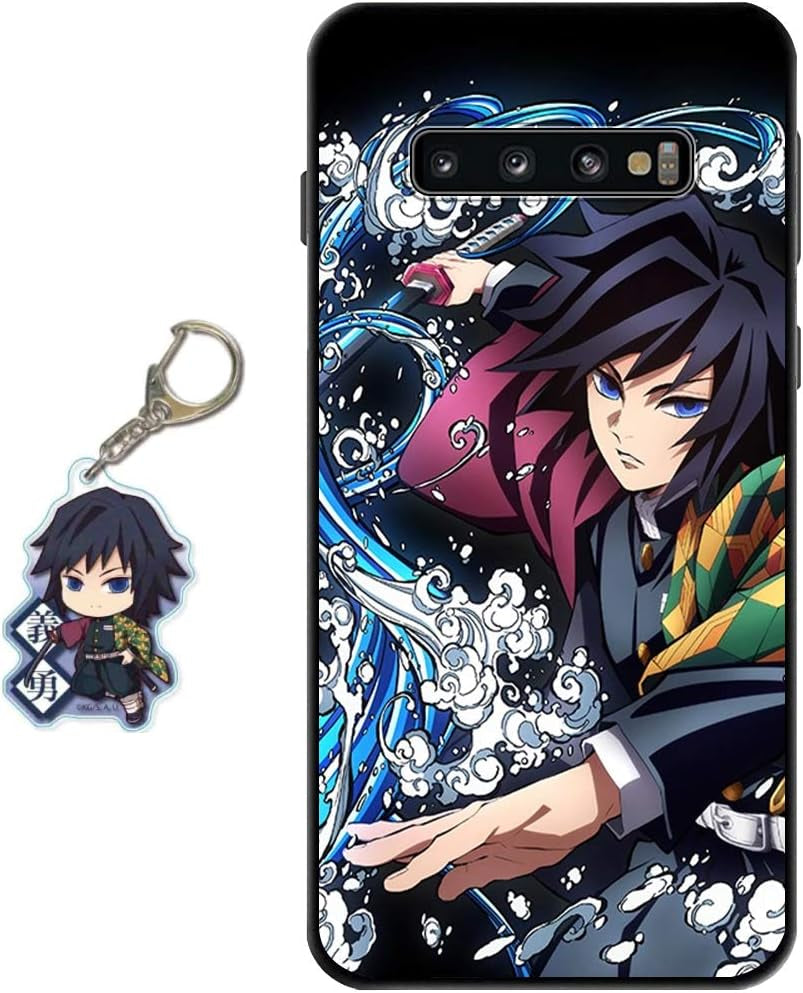 Staremeplz Compatible with Google Pixel 5 Case Anime Design [With Giyuu Figure Keychain], Soft Silicone TPU Animation Cool Phone Case for Google Pixel 5  Staremeplz Tomioka Giyuu Google Pixel 7 