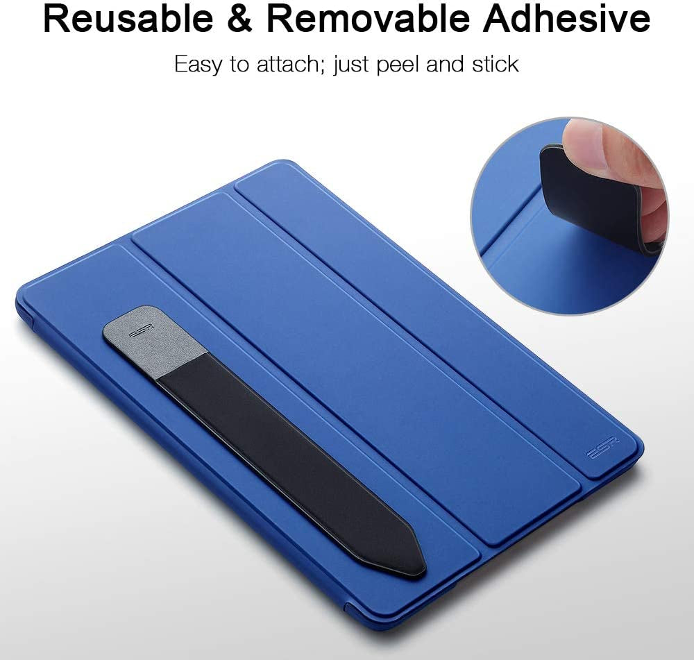 ESR Pencil Holder Compatible with Pencil (1St and 2Nd Gen), Elastic Pocket [Stylus Pens Protected and Safe] Pouch Adhesive Sleeve Attached to Case for Stylus Pens - Black  Electronic Silk Road Corp   