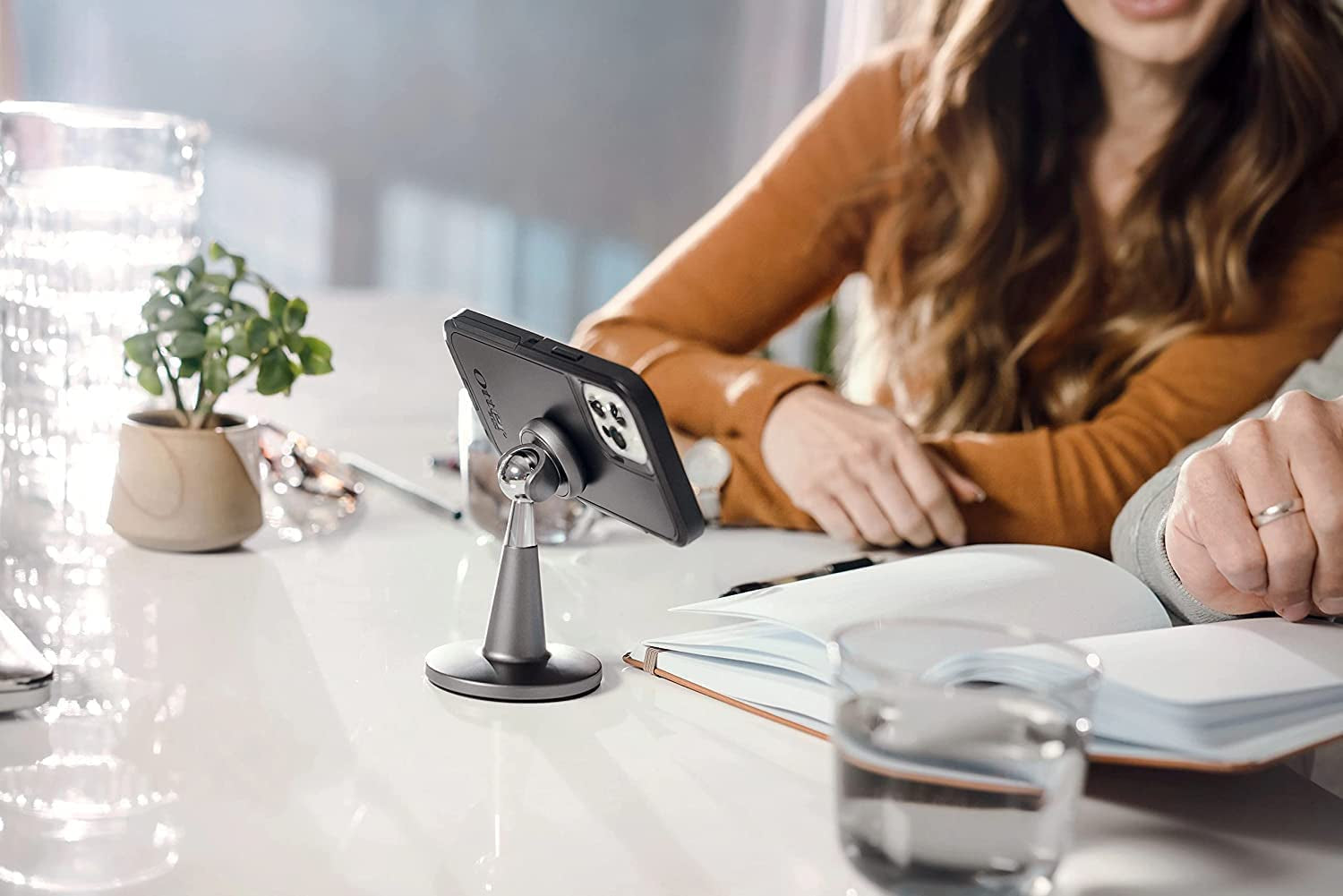 Otterbox Symmetry Series+ Antimicrobial Case with Magsafe for Iphone 14 & Iphone 13 (Only) - Non-Retail Packaging - Alpine Lake  OtterBox   