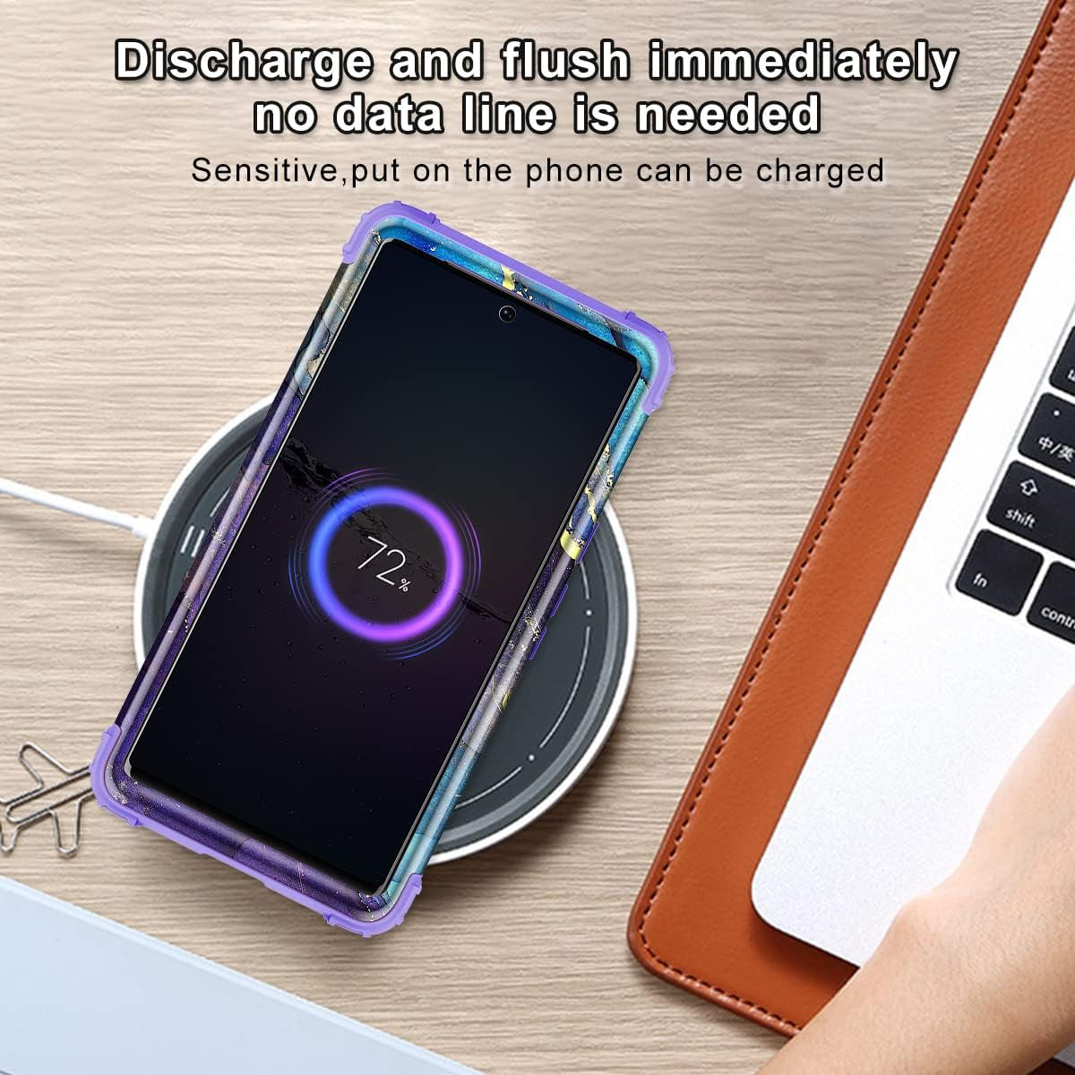Rancase Compatible with Google Pixel 6 Case,Three Layer Heavy Duty Shockproof Protection Hard Plastic Bumper +Soft Silicone Rubber Protective Case for Google Pixel 6,Purple  Rancase   