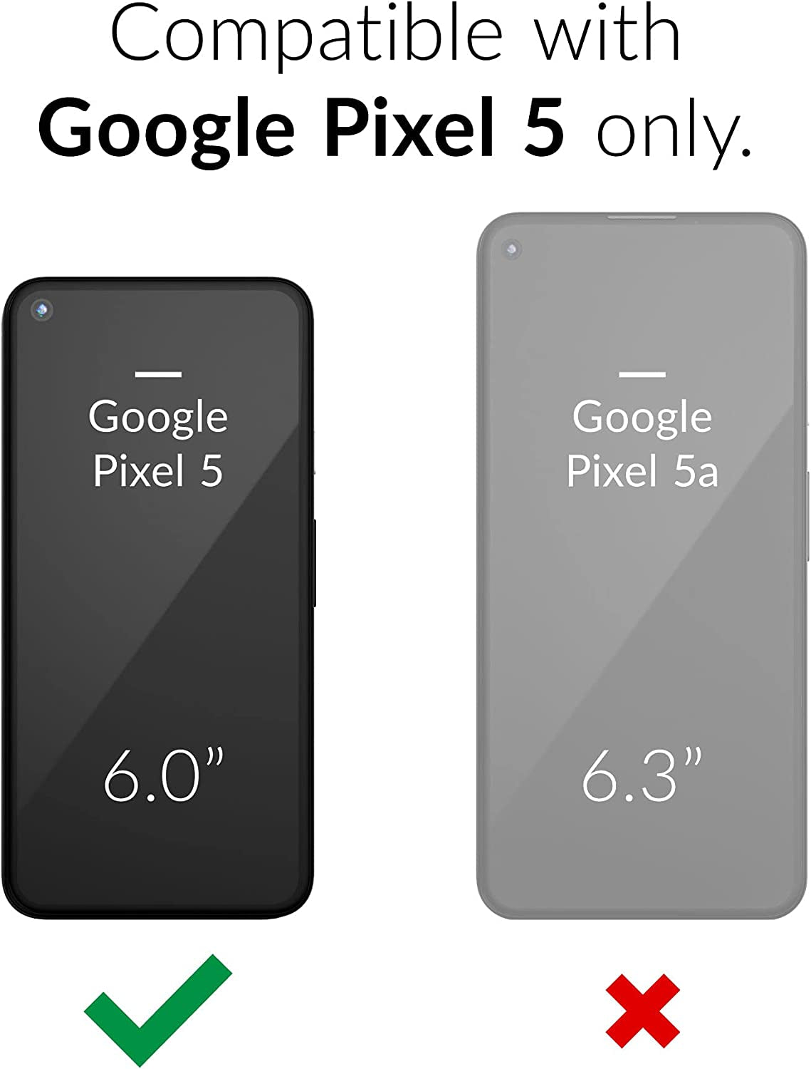 Crave Pixel 5 Case, Dual Guard Protection Series Case for Google Pixel 5 - Berry  Crave   