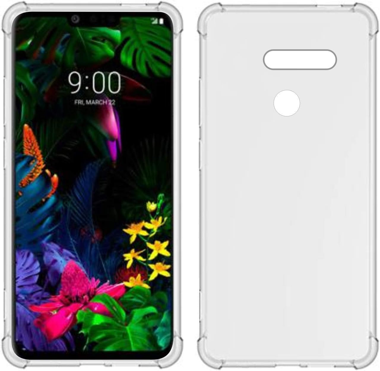 TIYA Case Clear for LG G8 TPU Four Corners Cover Transparent Soft  Jinyi Technology Co., Ltd.   