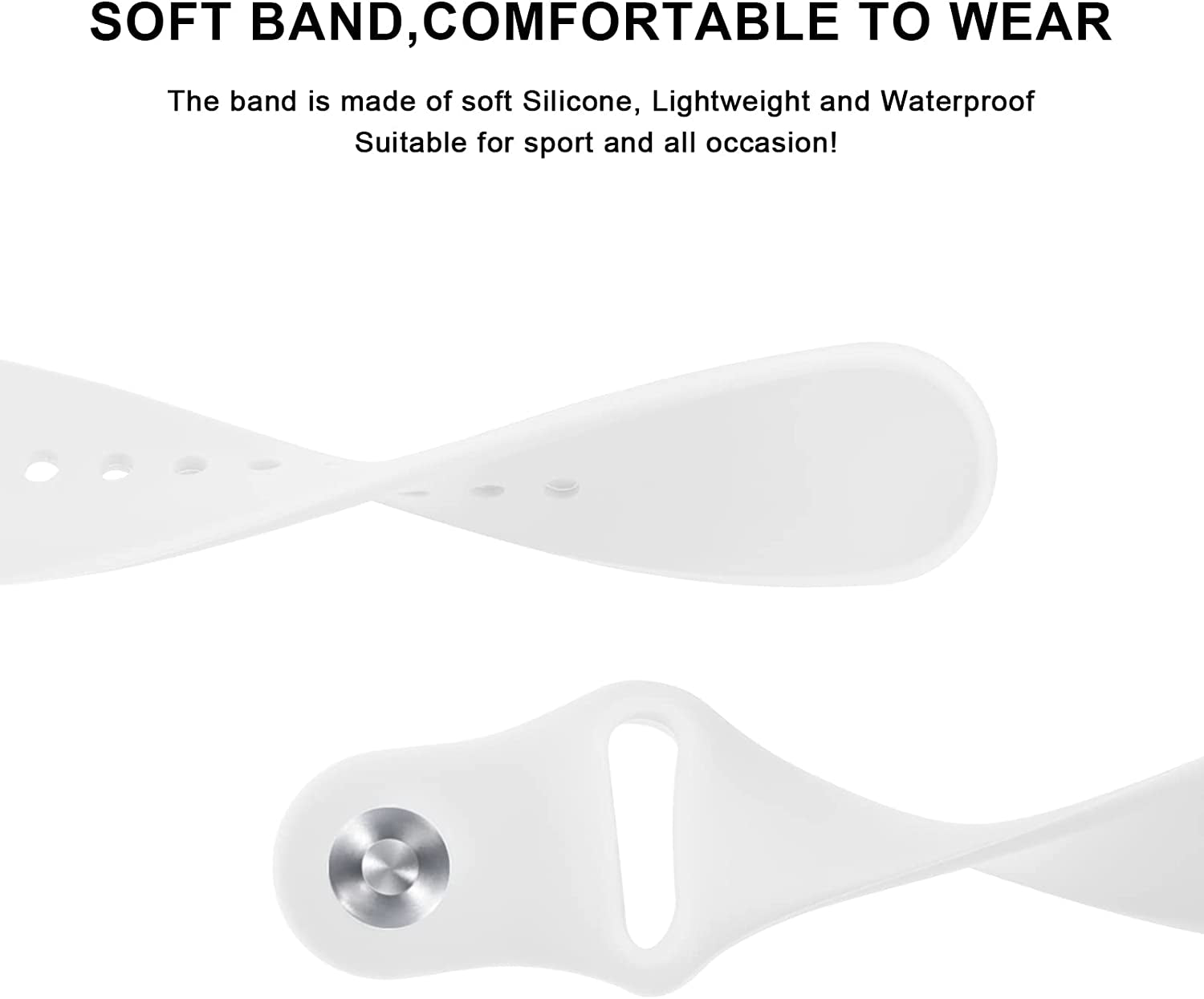 4 PACK Bands for Garmin Venu / Venu Sq / Vivoactive 3 Watch Band, 20Mm Adjustable Soft Silicone Sport Replacement Wristband Strap for Garmin Venu Sq, Vivoactive 3 Music, Forerunner 645 / 245 Music, Samsung Galaxy Watch 4  Wanme   