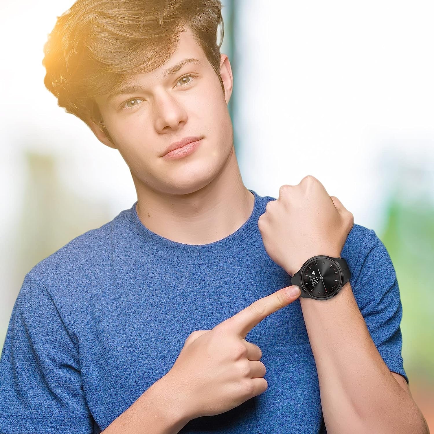 Mackpoimer Magnetic Bands for Garmin Venu/Vivoactive 3 Watch Band, 20Mm Silicone Wristband with Adjustable Magnetic Folding Buckle for Garmin Venu Sq, Vivoactive 3 Music, Forerunner 645/245 Music  MAKCPOIMER   