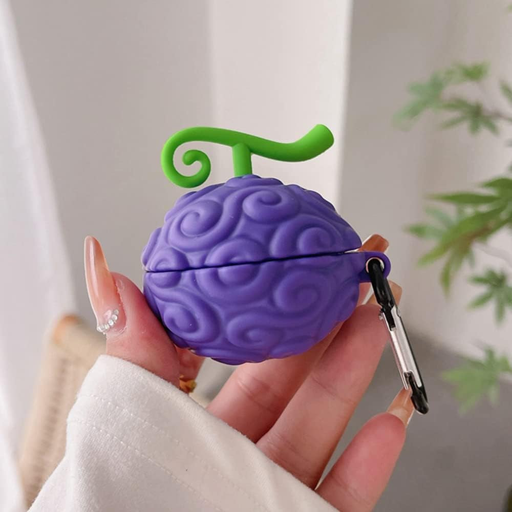 PFVXWJ Case for Samsung Galaxy Buds Live,Cartoon 3D Shockproof Protective Cover for Buds 2 Pro/Buds 2/Buds Pro,Earbuds Soft Shell for Boys Men (Purple)  PFVXWJ   