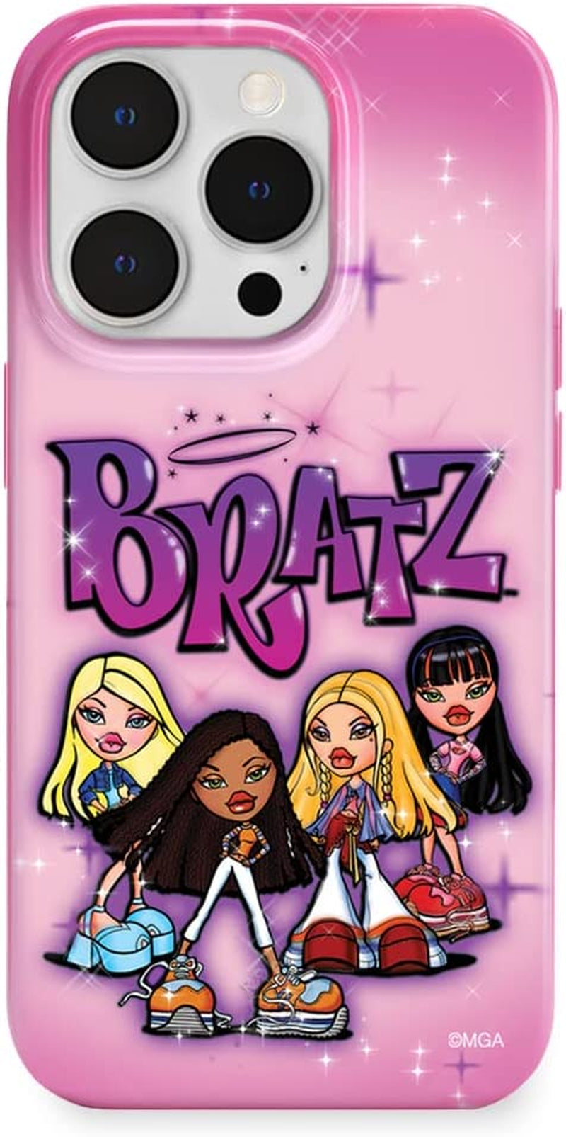 Velvet Caviar X Bratz Designed for Iphone 14 Case for Women - Cute Protective Phone Cases - Compatible with Magsafe - Bratz Dolls Accessories - Pink Airbrush Angelz  Velvet Caviar Bratz Airbrush Angelz iPhone 14 Pro 