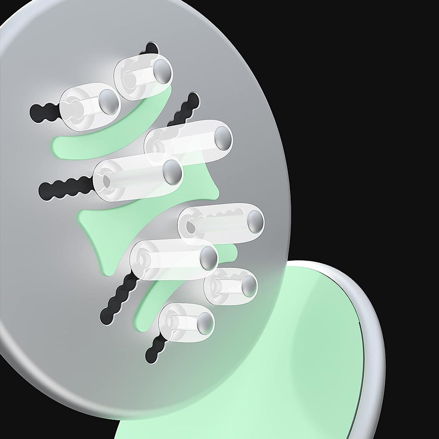 Ifcow Vertical Magnetic Laptop Stand Adjustable Desktop Laptop Holder Stand Fits Laptop Tablet Cellphone Holds Multi Devices  iFCOW   