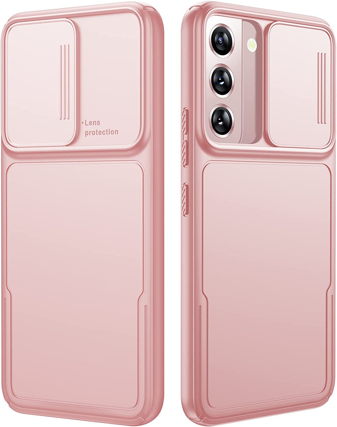 Simtect Designed for Samsung Galaxy S22 Case with Camera Cover [12FT Military Shockproof] [Airbag Protection] Slide Camera Cover Protection for Samsung Galaxy S22 Case 5G 6.1 Inch, Navy Blue  YSKWA Pink Samsung Galaxy S22 