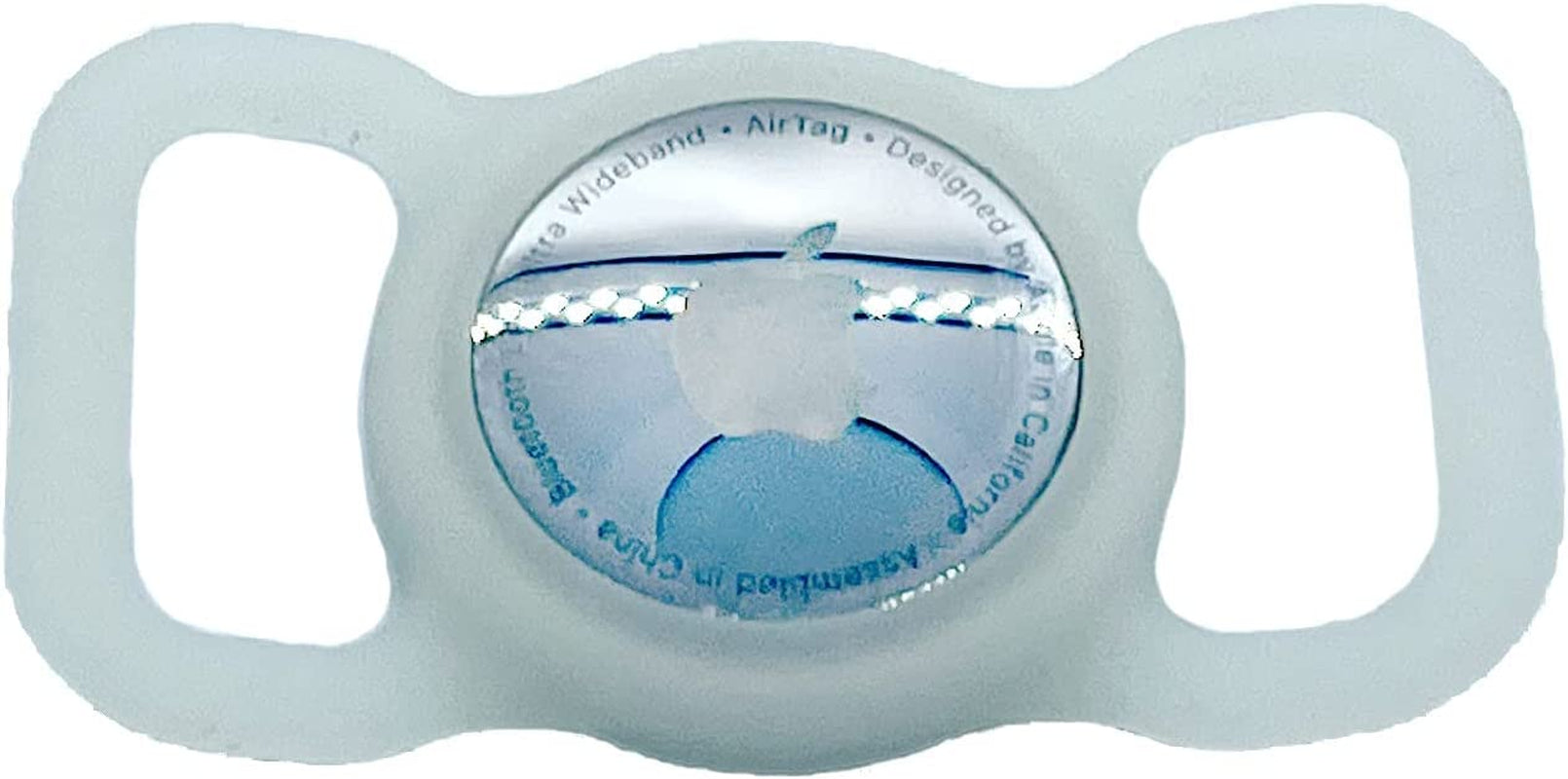 Abiwares Apple Airtag Case for Pets 2Pk Glow in the Dark Apple Airtag Case - Airtag Case for Collars, Backpacks, Luggage Anything with a Strap - GPS Tracker Case - Dogs Cats Pets Tracker Holder  AbiWares   