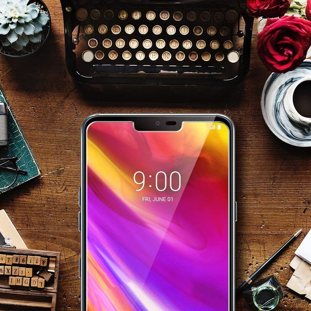 [3-Pack] Case-Friendly Tempered Glass Screen Protector for LG V40 Thinq (Clear)  GTElectro   