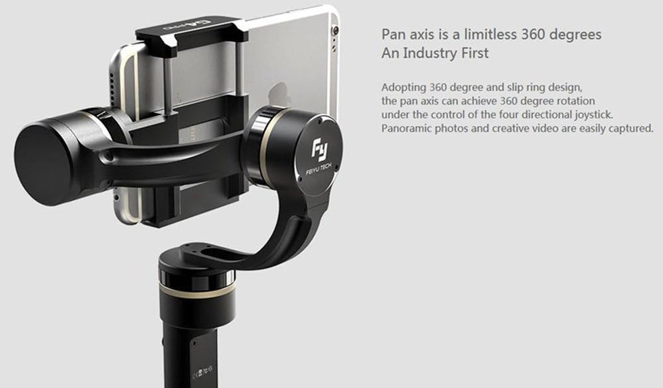 Feiyu Tech G4 Pro 3-Axis Handheld Stabilized Gimbal for Iphone, Android & Other Smartphones  Feiyutech   