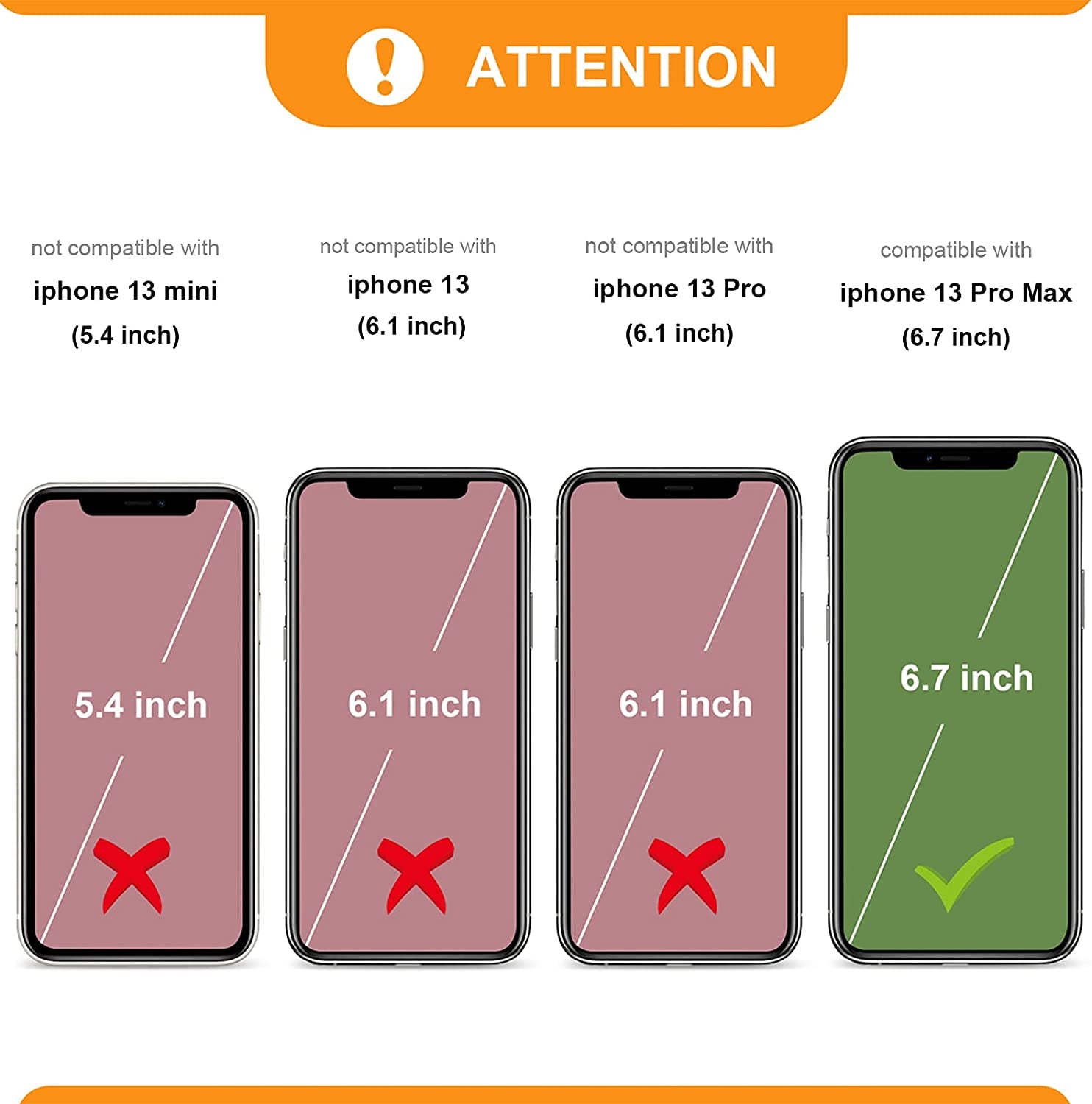 Bocasal Wallet Case for Iphone 13 Pro Max Compatible with Magsafe Magnetic RFID Blocking Detachable Premium PU Leather Flip Case with Card Slots Holder Kickstand Wireless Charging 6.7 Inch (Brown)  Bocasal   