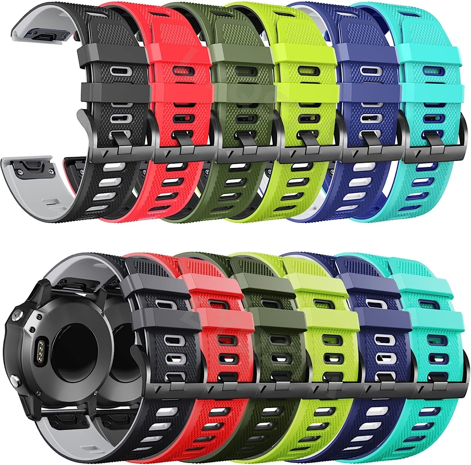 TINTAG Smart Silicone Replacement Strap for Garmin Fenix 7 7X Forerunner 935 MK1 Wristband 22 26Mm Watch Band  TINTAG   