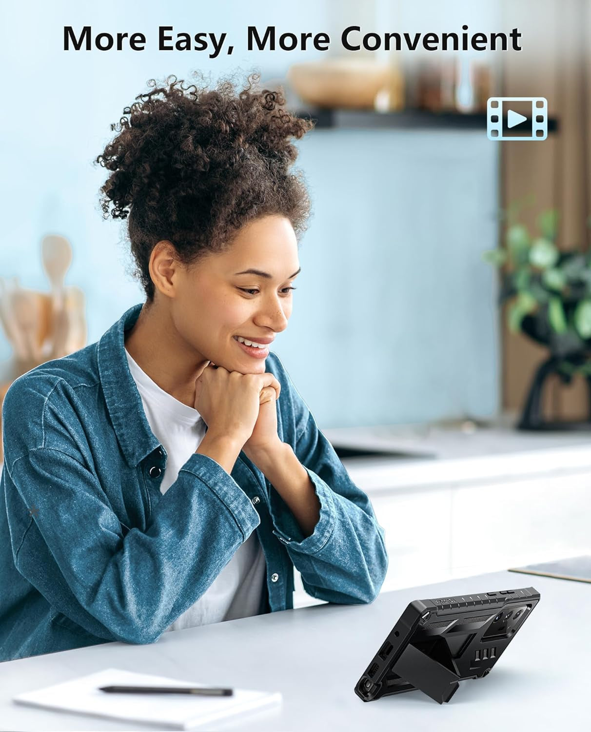 FNTCASE for Samsung Galaxy Note-20-Ultra Case: with Belt-Clip Holster & Built-In Screen Protector & Kickstand, Full-Body Dual Layer Rugged Heavy Duty Shockproof Protective Cell Phone Cover 5G-Black  FNTCASE   