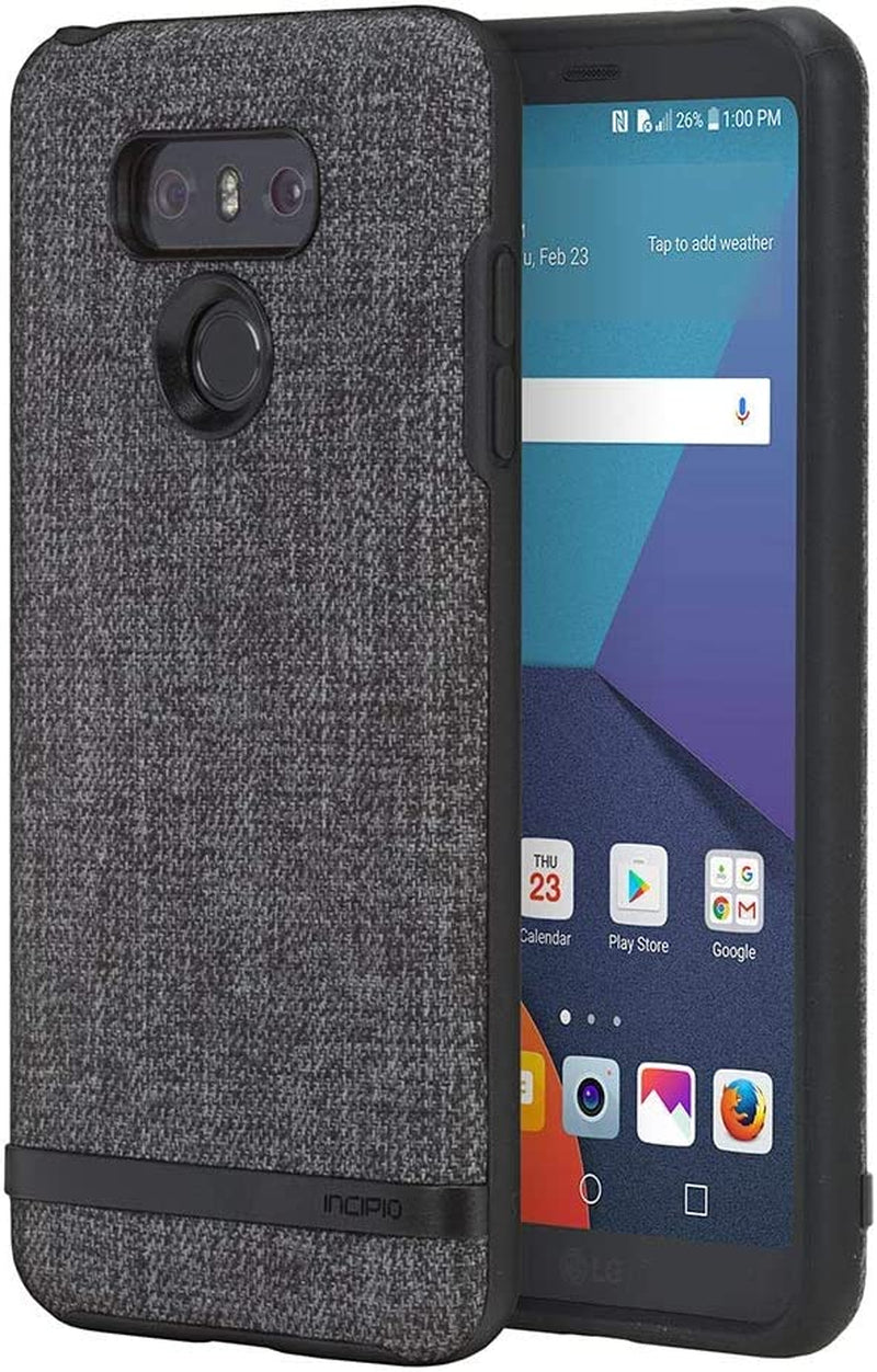 LG G6 Case, Incipio[Esquire Series] [Co-Molded] Carnaby Case for LG G6 - Gray  Incipio   