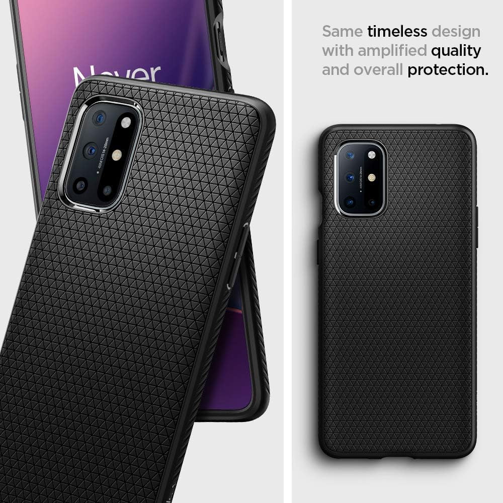 Spigen Liquid Air Armor Designed for Oneplus 8T Case (2020) - Matte Black  Spigen   
