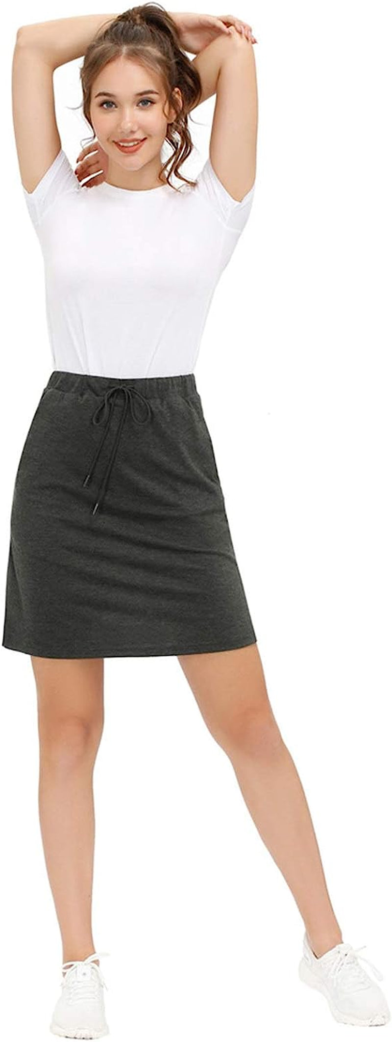 JACK SMITH Women'S Athletic Skorts Skirts Sports Golf Tennis Skirts with Pockets S-3XL  JACK SMITH   