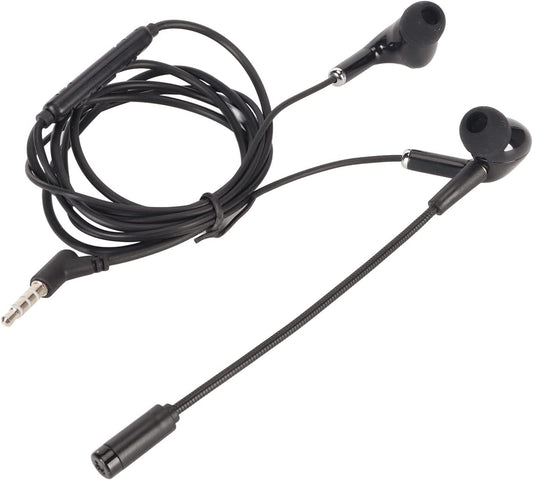 3.5Mm Gaming Earbuds, Noise Cancelling Silicone Eartips Adjustable Mic in Line Controller Wired Gaming Earphone Clear Voice for Smartphone  Naroote   