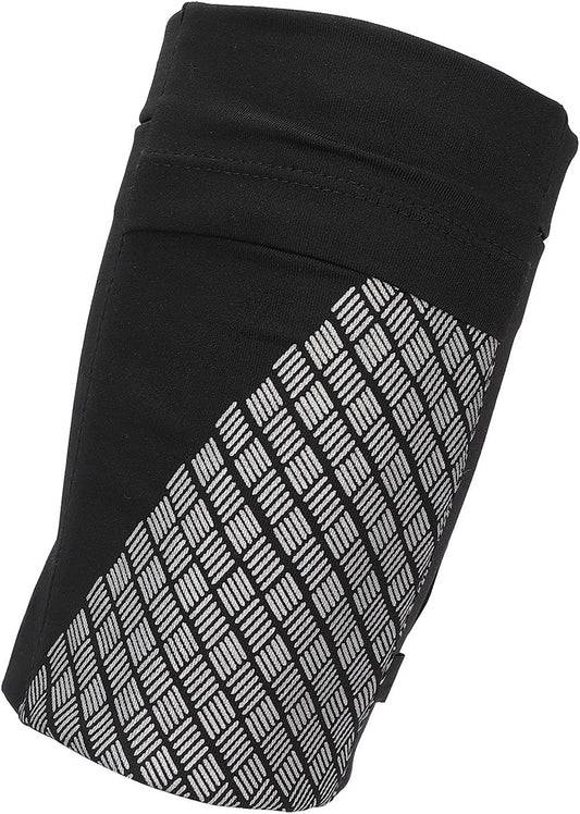 FECAMOS Running Phone Holder, Anti-Slip Design Convenient to Use Running Arm Band Strap for Running for Walking the Dog for Lifting Weights for Hiking(L)  FECAMOS   