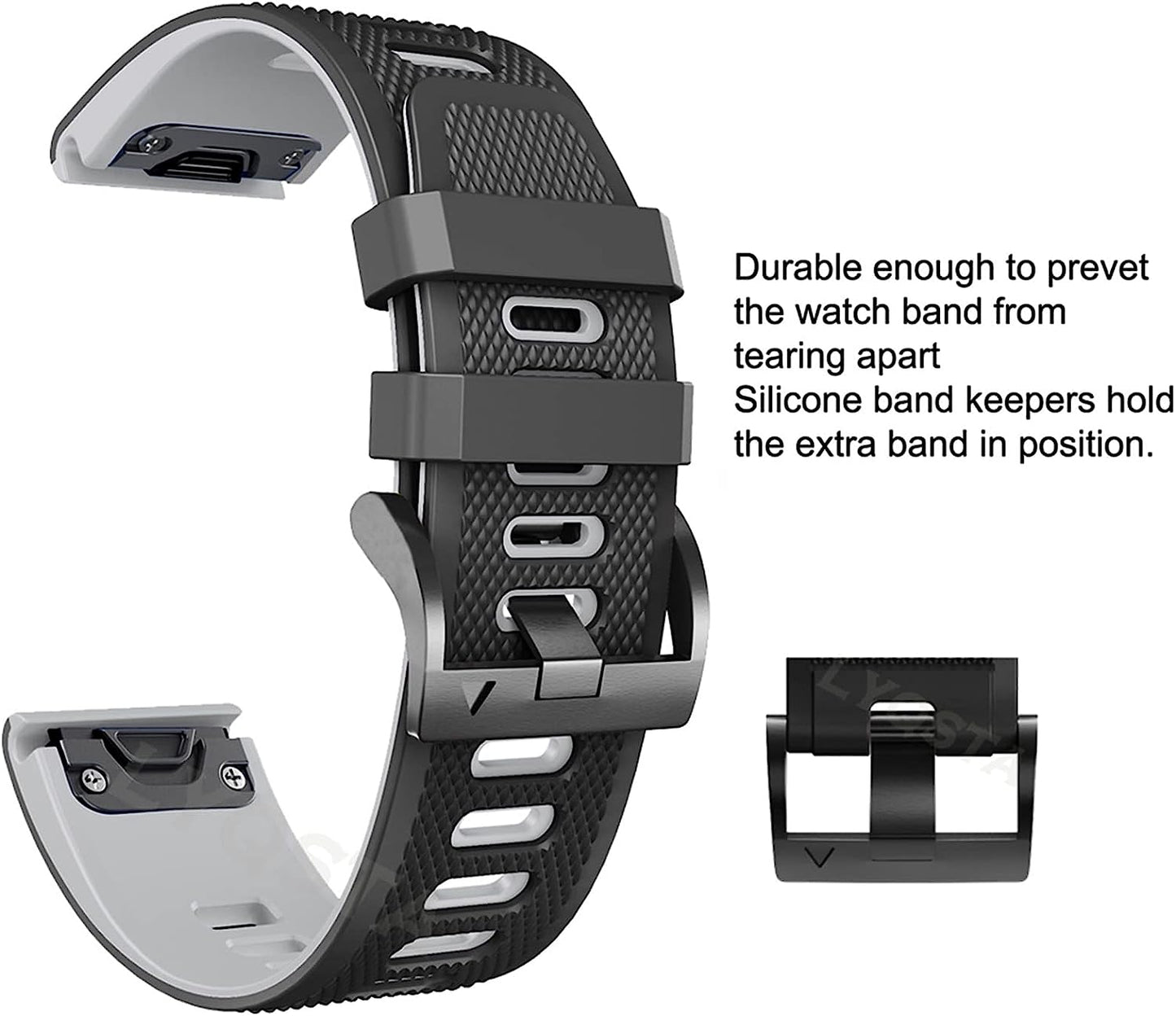 TINTAG Smart Silicone Replacement Strap for Garmin Fenix 7 7X Forerunner 935 MK1 Wristband 22 26Mm Watch Band  TINTAG   