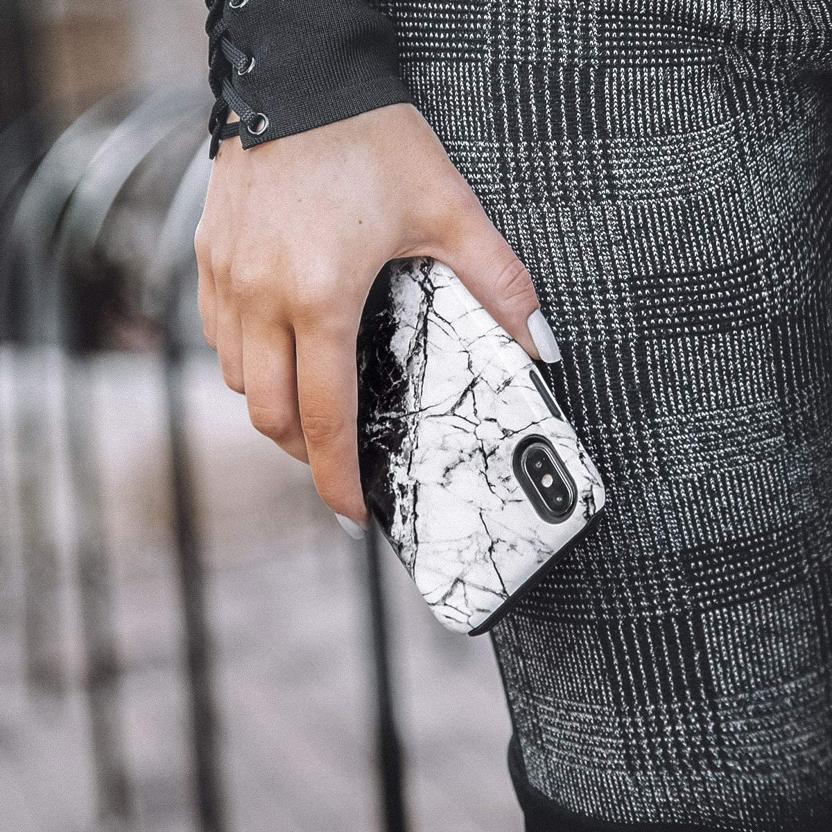 BURGA Phone Case Compatible with Iphone 14 PRO - Wireless Charging Compatible, Hybrid 2-Layer Hard Shell + Silicone Protective Case, Heavy Duty Protection, Slim Fit, Shock  BURGA   