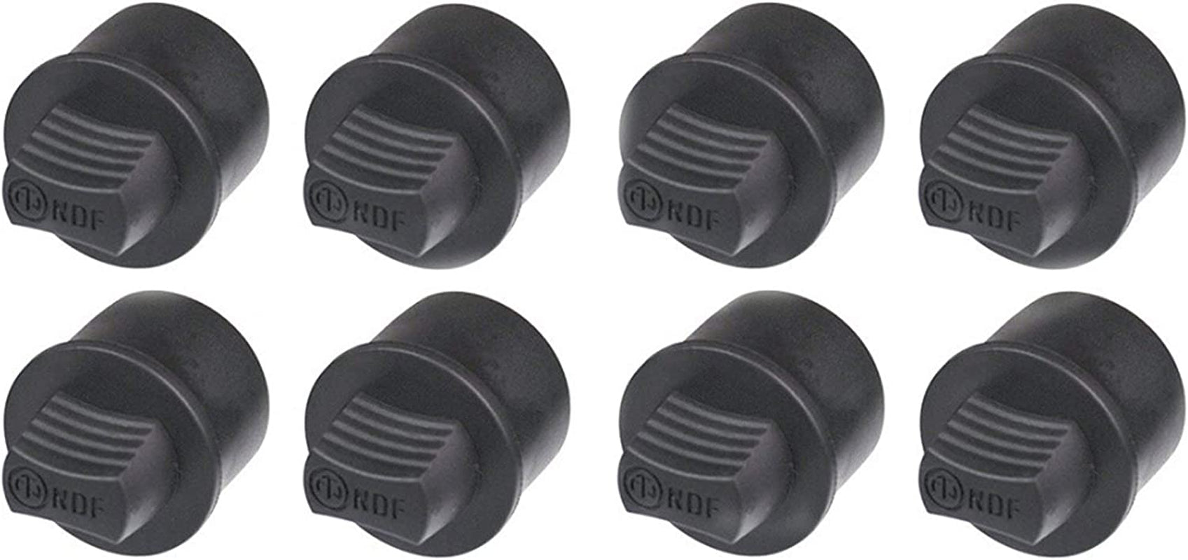 (8 Pack) Neutrik Model NDF Dummy Plug for Female XLR Receptacles. in Black  Neutrik   