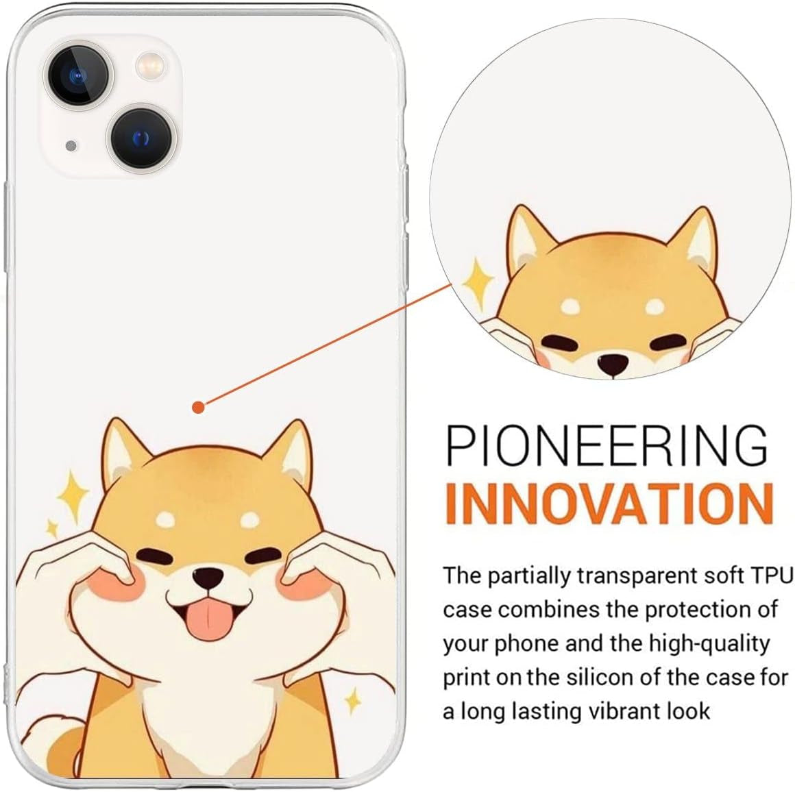 Compatible with LG G6 | LG G6+ | LG G6 plus Case Cute Cartoon Dinosaur 554 Kids Girls Women Man Soft Flexible TPU Silicone Phone Case Clear  PTGVCTA   