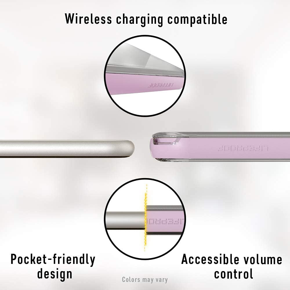 Lifeproof NEXT SERIES Case for Galaxy S21 Ultra 5G (ONLY - DOES NOT FIT Non-Plus or plus Sizes) - NAPA (CLEAR/GRAPEADE)  LifeProof   