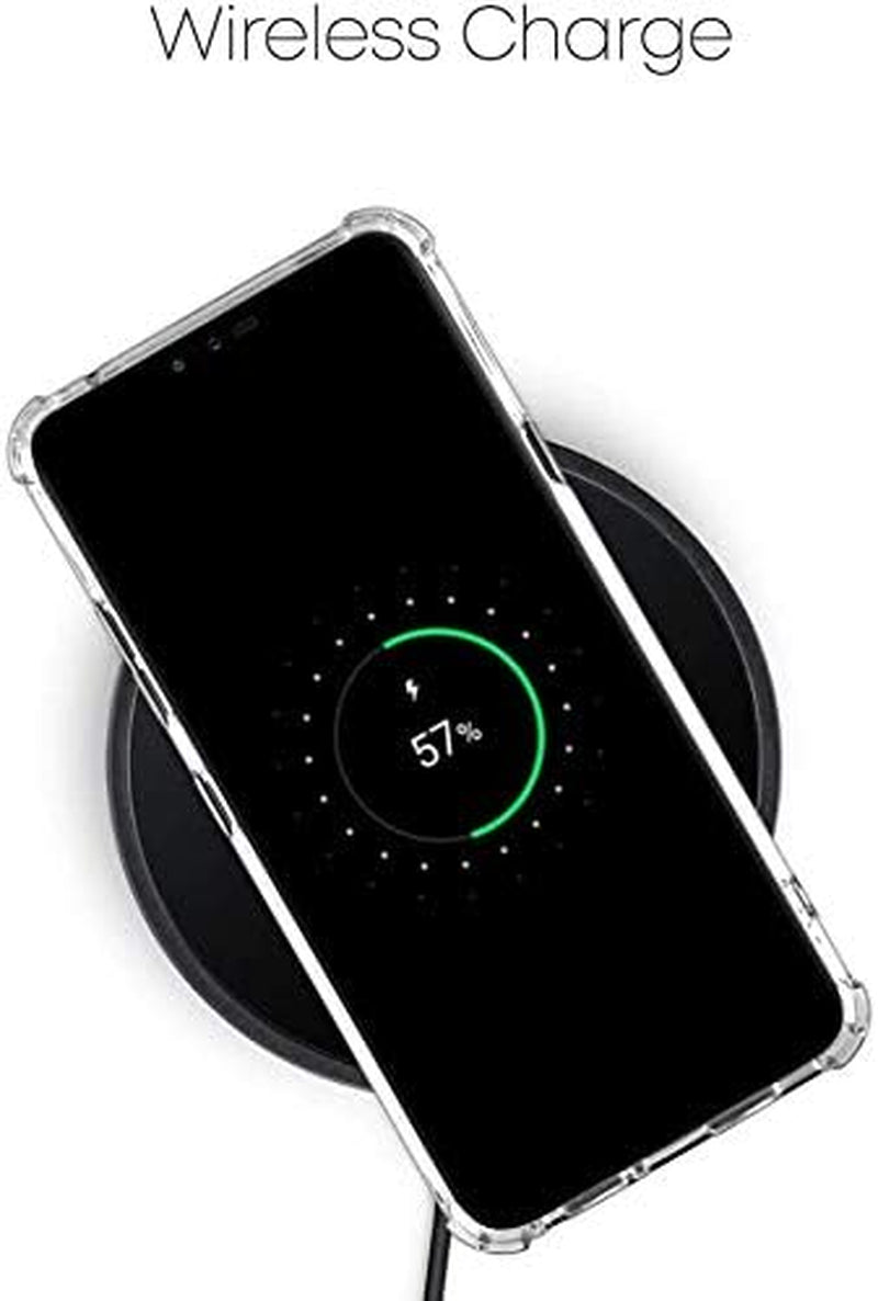 Gtelectro Crystal Clear Soft & Flexible Slim Transparent Protective Case Cover with Reinforced Bumper Corners for LG V40 Thinq (Clear)  GTElectro   