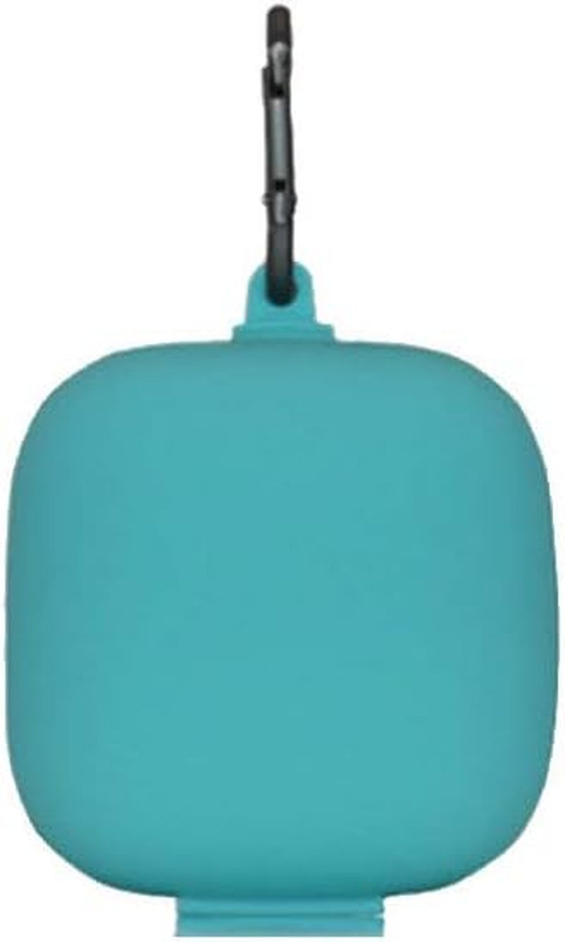 Compatible for Beats Powerbeats Pro Headset, Earphone Case - Creative Headphone Protective Box Metal Buckle Silicone Skin Headset Storage Shell  UKCOCO   