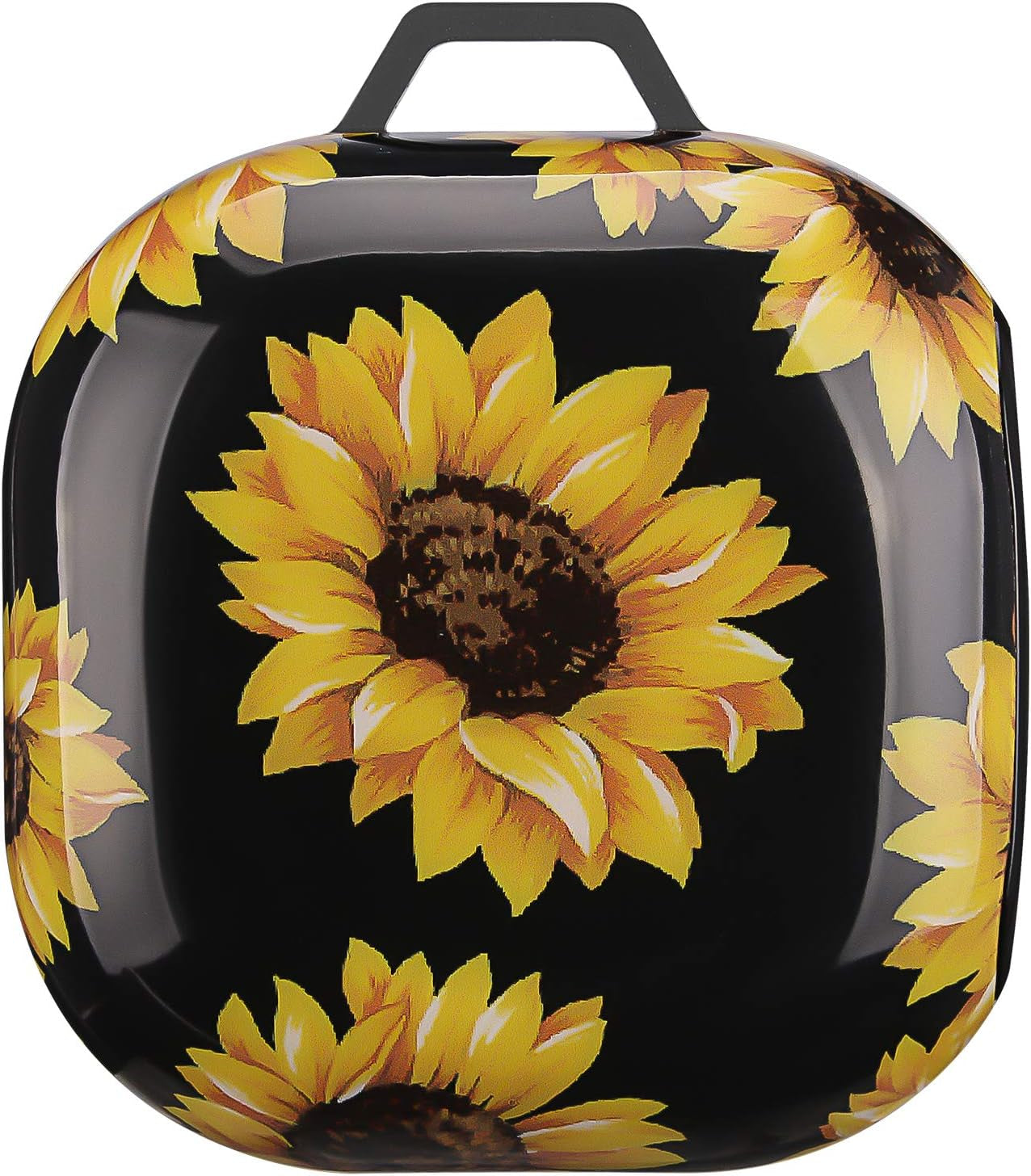 GOLINK Floral Full Body Protection Hard PC Cover with Printing Designs Compatible with Samsung Galaxy Buds Live(2020)/Buds Pro (2021)/Buds 2(2021) Charging Case-Sunflower  LiangYe   