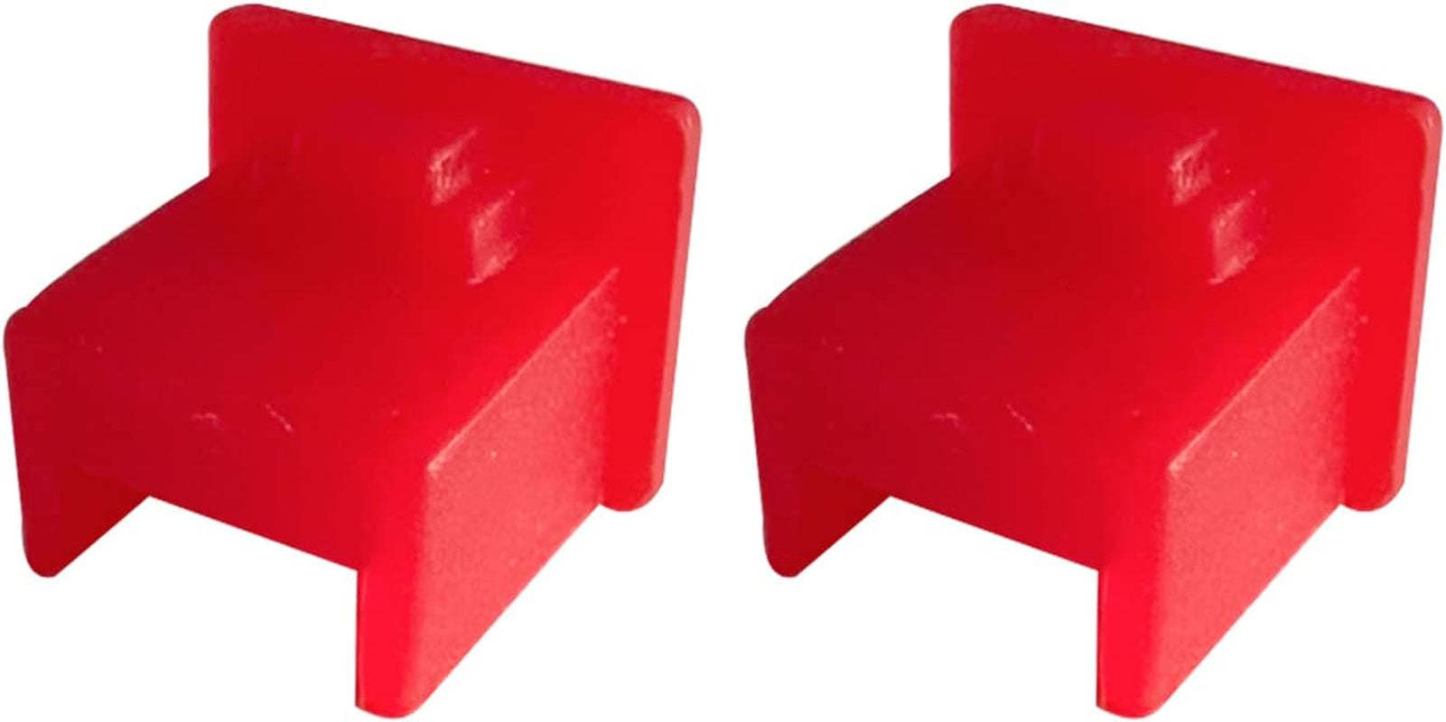 20Pcs RJ-45 Plug Protector Dust Covers, Plastic RJ45 a Female Anti-Dust Plug Ethernet Hub Port Protector for RJ45 Female Port (Blue)  Generic Red  