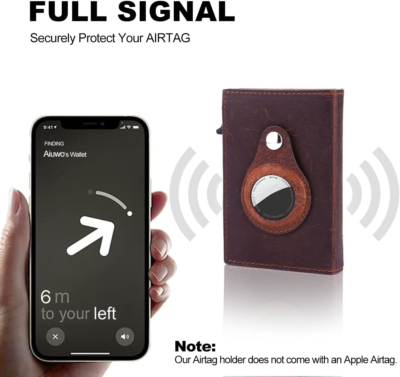 Aiuwo Wallet for Men Slim Wallet RFID Blocking Money Clip Wallets for Men,Minimalist Wallet for Men with Money Pocket  AIUWO   