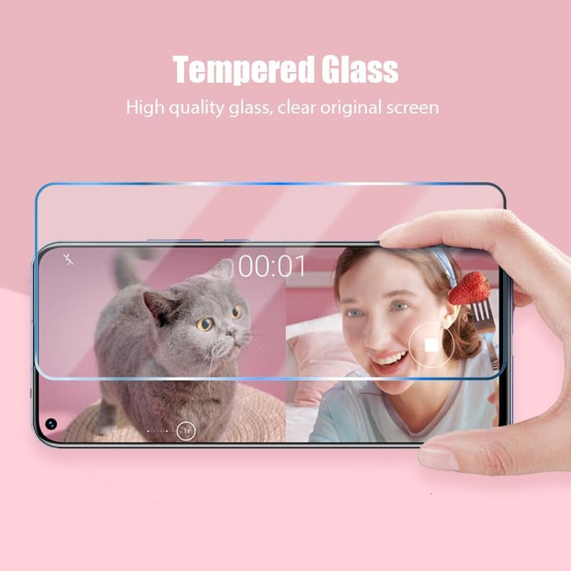 Zuitop Xiaomi Mi Play(5.84 Inch) Design Case with 2 Pack Tempered Glass Screen Protector,For Xiaomi Mi Play Slim Soft Silica Gel TPU Protective Cover.  Zuitop   