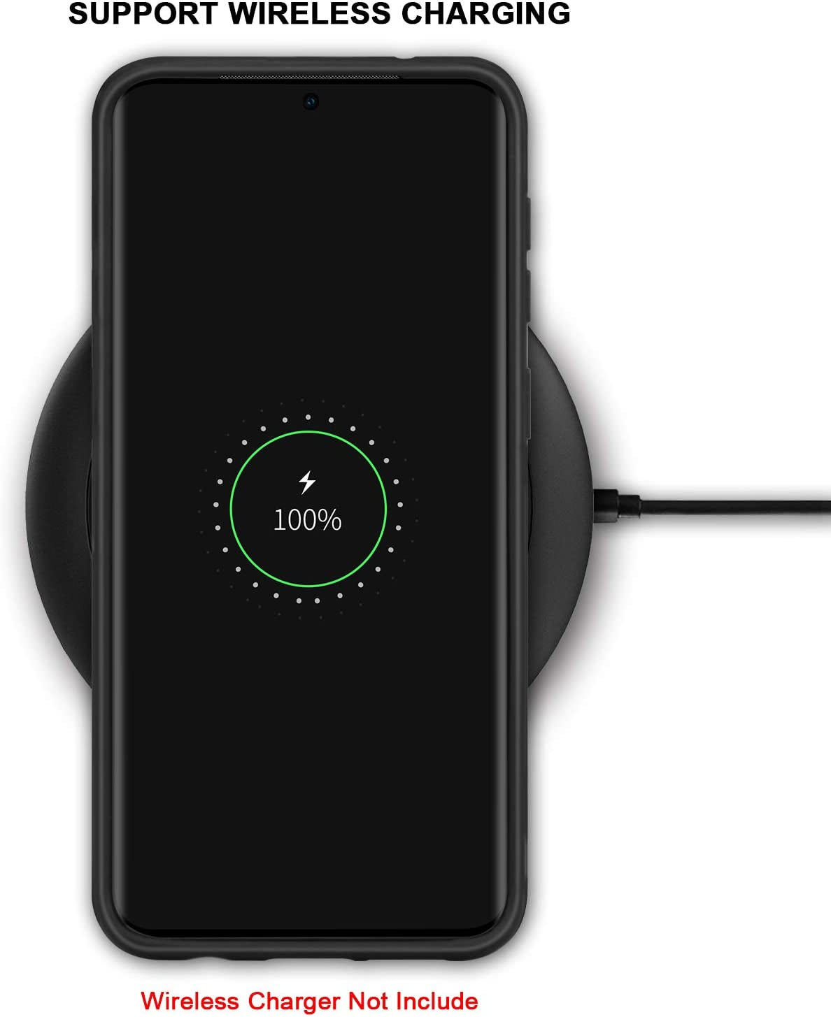 TENDLIN Compatible with Samsung Galaxy S21 Ultra Case Wood Grain with Carbon Fiber Texture Design Leather Hybrid Case (Black)  TENDLIN   