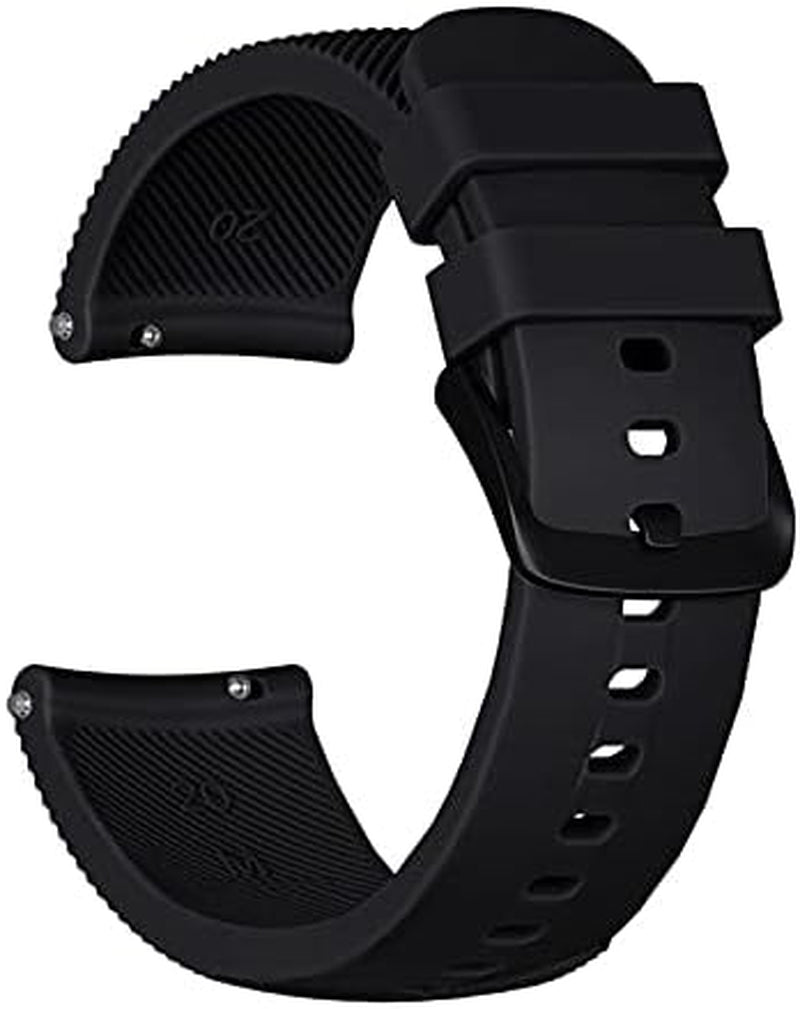 LKDJNC Soft Silicone Band for Garmin Vivoactive 3 Music Vivomove HR Smart Watch Sport Bracelet for Forerunner 245 645 Venu Wrist Strap  LKDJNC D 20mm 