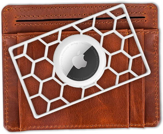 Flexible Airtag Wallet Card Holder,Psrat Apple Air Tag Accessories for Wallet,Ultra Slim Credit Card Size Airtag Wallet Insert for Your Purse,Wallet,Handbag,Backpack,Belongings  PSRAT   